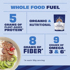 Manitoba Harvest Whole Organic Flaxseed, 5g Plant Based Protein and 9g Omegas 3 & 6 per 30g Serving - Perfect for Smoothies, Yogurt & Cereal - Non-GMO, Organic, Vegan, 10oz (Pack of 1)