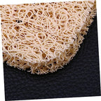 IMIKEYA Non-Slip PVC Mat Soap Holder Dish for Bathroom Kitchen Soap Tray Draining Saver