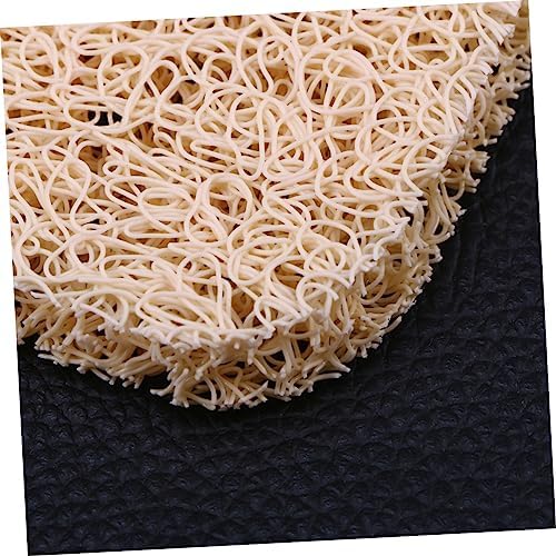 IMIKEYA Non-Slip PVC Mat Soap Holder Dish for Bathroom Kitchen Soap Tray Draining Saver