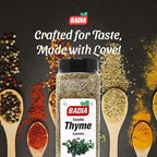 Badia Whole Thyme Leaves, 8 oz - Dried Herb for Cooking, Seasoning, and Marinades, Kosher, No Gluten