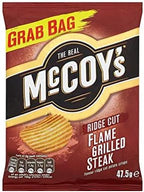 McCoys Ridge Cut Flame Grilled Steak Crisps, 47.5 g