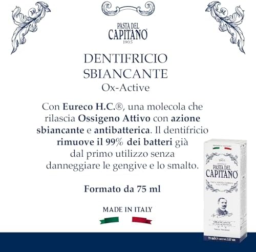 Pasta del Capitano 1905 Whitening (3.57 Fl Oz / 101g)