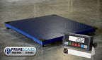 Prime 10000x1lb 60"x 60" Floor Scale with Metal Indicator