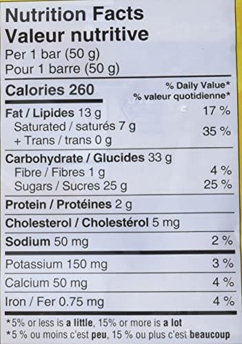 Canada Candy Coffee Crisp Chocolate Bar, 4 Count (Pack of 1), Imported from Canada. (Basic)