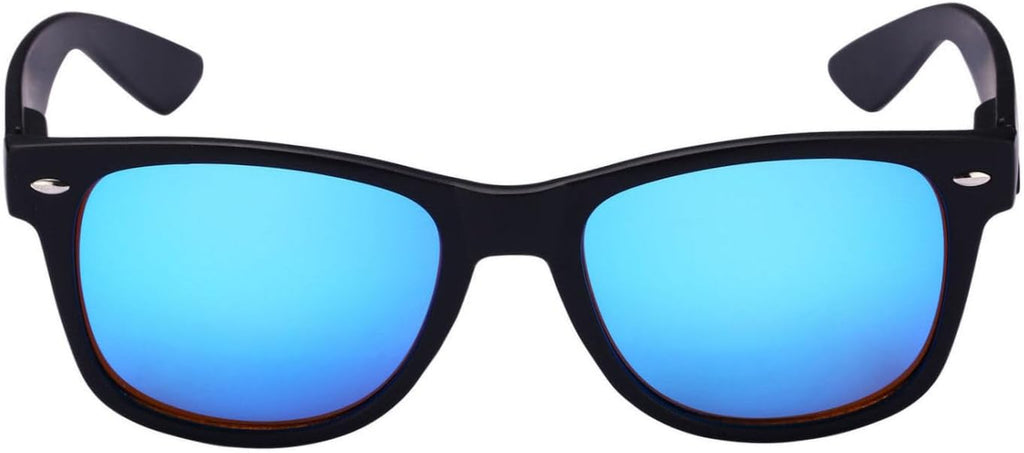 Mass Vision Classic Style Full Lens (No Bifocal) Unisex Reading Sunglasses with Spring Hinges & Maximum UV Protection