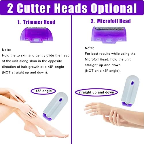 Valentines Day Gifts for Her Focusing Silky Smooth Hair Eraser, Portable Painless Hair Removal Tool, Rechargeable Epilator Smooth Touch Hair Remover, Applicable to Any Part of The Body Gift for Women