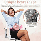 Happy Heaters Hot Water Bottle with Fluffy Cover – Pink, Ideal for Period, Back & Neck Pain Relief – for Women, Seniors & Kids – USA Version