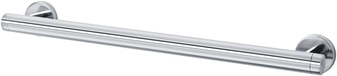 Tiger Boston Comfort & Safety Grab Rail 45cm, Stainless Steel Polished, 45 x 5.1 x 7 cm