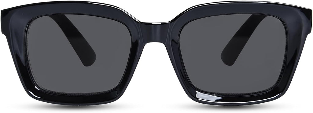 OPTOFENDY Reading Sunglasses for Women Men, Classic Full Lens Sun Readers UV400 Outdoor Sunglasses