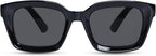 OPTOFENDY Reading Sunglasses for Women Men, Classic Full Lens Sun Readers UV400 Outdoor Sunglasses