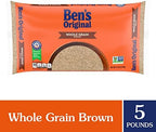 BEN'S ORIGINAL Whole Grain Brown Rice, 5 lb Bag