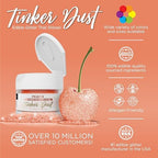 Bakell - Peach Tinker Dust (5g, 1x Jar) Edible Glitter for Food, Desserts, and Beverages!