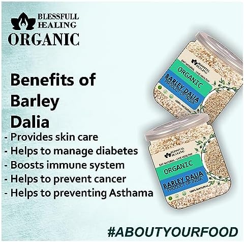 Blessfull Healing Organice BARLEY DALIA For Breakfast 2 lb (907 Gram)