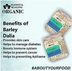 Blessfull Healing Organice BARLEY DALIA For Breakfast 2 lb (907 Gram)