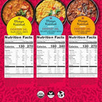 Maya Kaimal Foods - Organic Indian Everyday Dal - 6 pack variety of 10oz Ready to Eat Meals - Fully Cooked - Vegan - Kosher - Microwavable - made from Lentils, Beans, Squash, Coconut, Peas