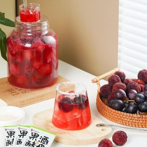 Angel sweet wine yeast, fruit wine specific yeast, (3g/10 bags) 1.05oz 安琪酒酵母（3g/10袋）1.05oz