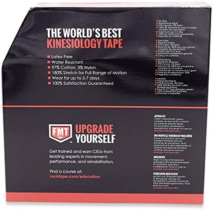 RockTape H2O Black Logo 2" x 16.4' (5cmx5m)