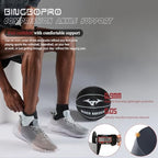 Ankle Brace for Men and Women(1 Pair),Adjustable Ankle Support Compression Sleeve, Breathable Foot Brace Sleeve for Sprain, Arthritis, Plantar Fasciitis, Achilles tendon,Pain Relief, Running