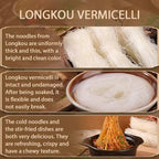 7.05oz Longkou Vermicelli Rice Noodles,Authentic Asian Made From Mung Bean Noodles,龙口粉丝,Quick Cook (3 Minutes)