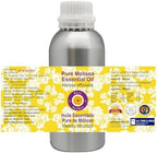 Deve Herbes Pure Melissa Essential Oil (Melissa officinalis) Steam Distilled 300ml (10 oz)