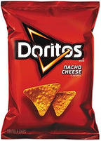 Doritos Flavored Tortilla Chips, Nacho Cheese, 1.75 Ounce (Pack of 64)