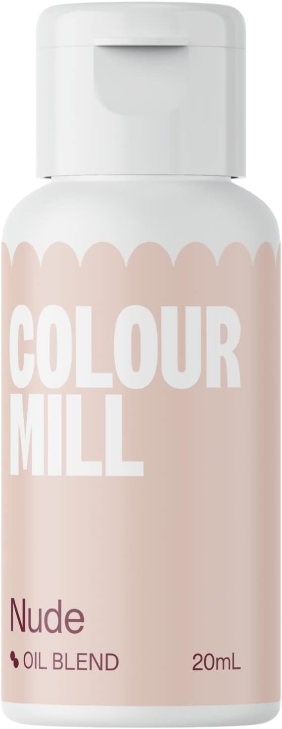 Colour Mill Oil-Based Food Coloring, 20 Milliliters Nude
