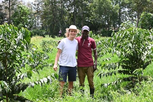 Kenya AA Grade Unroasted Green Arabica Coffee Beans from Kenyan Highlands - 100% Pure Arabica Coffee Beans With Optimal Flavor Freshness - Handpicked, Washed & Sun Dried - 3 LB
