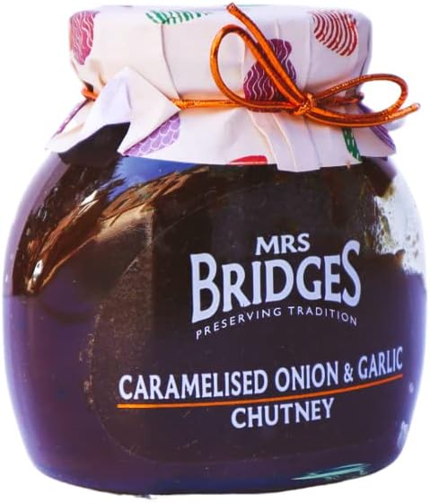 Mrs Bridges Caramelized Onion & Garlic Chutney, 10.5 Ounce