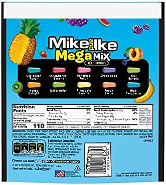 Mike and Ike, Mega Mix, 28.8 Ounce