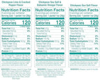Happy Snack Company Crunchy Chickpeas Classics Variety Pack (Pack of 24 1oz) Classic Sea Salt x 8 Lime & Cracked Pepper x8 Sea Salt & Balsamic x8.