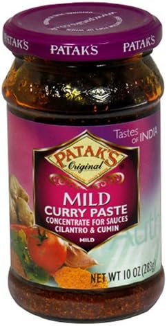 Patak Mild Curry Paste, 10-Ounce Bottle (Pack of 4)