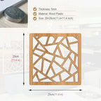 Ceiling Room Dividers Panel, Hanging Room Separation Waterproof Privacy Wall Partitions Screen for Office Indoor Entrance Compartment, Wood Plastic Portable Separador De Ambiente ( Size : 20 Pieces )