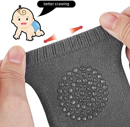 Baby Crawling Anti Slip Knee Pads - 5 Pack Unisex Toddlers Learning to Walk Crawling Drop protection Knee Pad