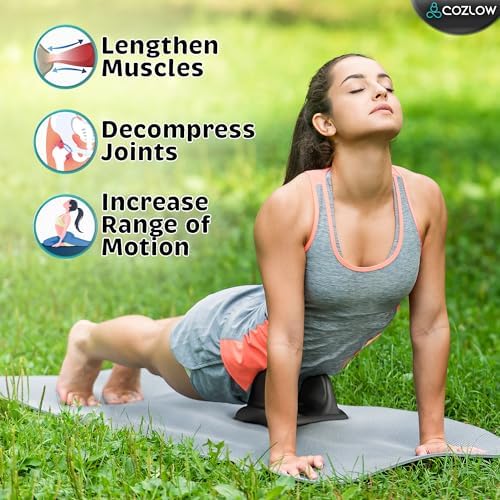 COZLOW Psoas Release Massage Tool, Back & Hip Flexor Muscle Stretcher, Deep Tissue Massage Tool for Myofascial Release, Trigger Point Massager for Pain Relief & Quick Recovery