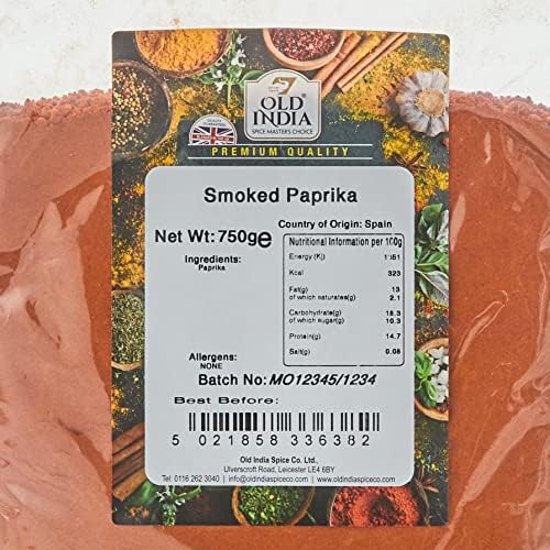 Old India Sausage Spice, Smoked Paprika 750 g