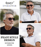 Eyekepper Pilot Bifocal Readers Polycarbonate Lens Spring Temple Bifocal Reading Glasses