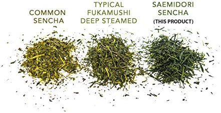Organic Japanese Sencha - First Harvest Saemidori Cultivar 100g (3.5oz) bag - Loose Leaf Green Tea