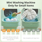 Portable Washing Machine, Mini Washer, 16L Upgraded with Spin Basket, Foldable Design Ideal for Apartment, Home and Hotel, portable washer 3 Cleaning Modes Suitable for Small Clothes