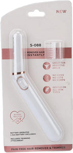 Bikini Shaver Dry Use Angled Fit Portable Electric Bikini Trimmer with LED Light for Women