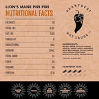 Heartbeat Hot Sauce Co. | Lion's Mane Piri Piri, 6 oz.