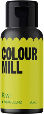 Colour Mill Aqua Blend Water-Based Food Coloring, 20 Milliliters Kiwi