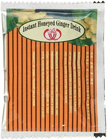 3-Pack of Instant Honeyed Ginger Drink 360g, Each Box, 20 Tea Bags,