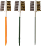 Alipis 3pcs Brush for Gas Stove Double-end Kitchen Countertop Cleaner Lightweight Sturdy Design for Efficient Removal for Home and Restaurant Use
