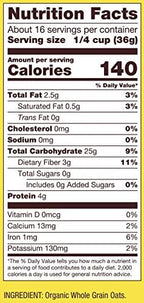 Bob's Red Mill Organic Scottish Oatmeal, 20oz (Pack of 4) - Non GMO, Whole Grain, Vegan, Kosher