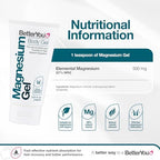 BetterYou Magnesium Gel - Relaxing Muscle Rub - Topical Magnesium for Effective Absorption - Tense Joint Support and Sore Muscle Relief - 5.07 oz