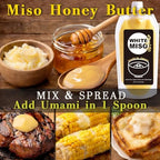 Japanese White Miso Paste – Smooth Sweet Umami Seasoning for Honey Butter & Ranch Sauce, Mayo – Add Umami in 1 Spoon, No MSG, No Additives, Made in Japan 12.3 oz (350g)