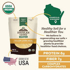 Organic Yellow Cornmeal 5 lb Fine Grind - Non-GMO, Gluten-Free, Sugar-Free, Farmed From Regenerative Soil, Vegan, Grown In USA, For Baking Cornbread, Muffins, Pancakes, and More by Doudlah Farms