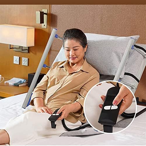 Electric Lifting Bed Backrest, Multi-Angle Lift Bed Backrest with Remote Control, Adjustable Sit-Up Backrest Auxiliary Devices, for Acid Reflux, Pregnancy, After Surgery Recovery