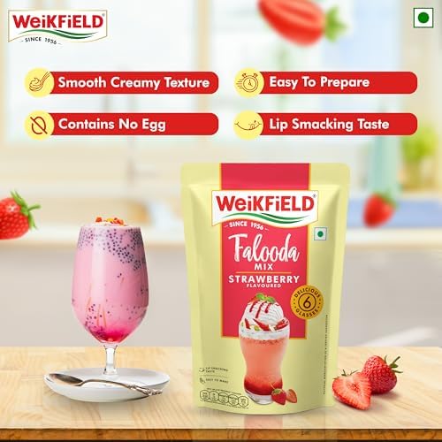 Weikfield - Falooda Mix - Strawberry Flavour - 200g