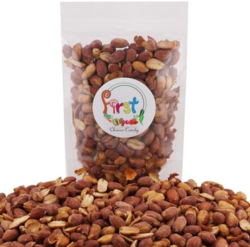 FirstChoiceCandy Roasted and Salted Red Skin Peanuts (1 Pound)